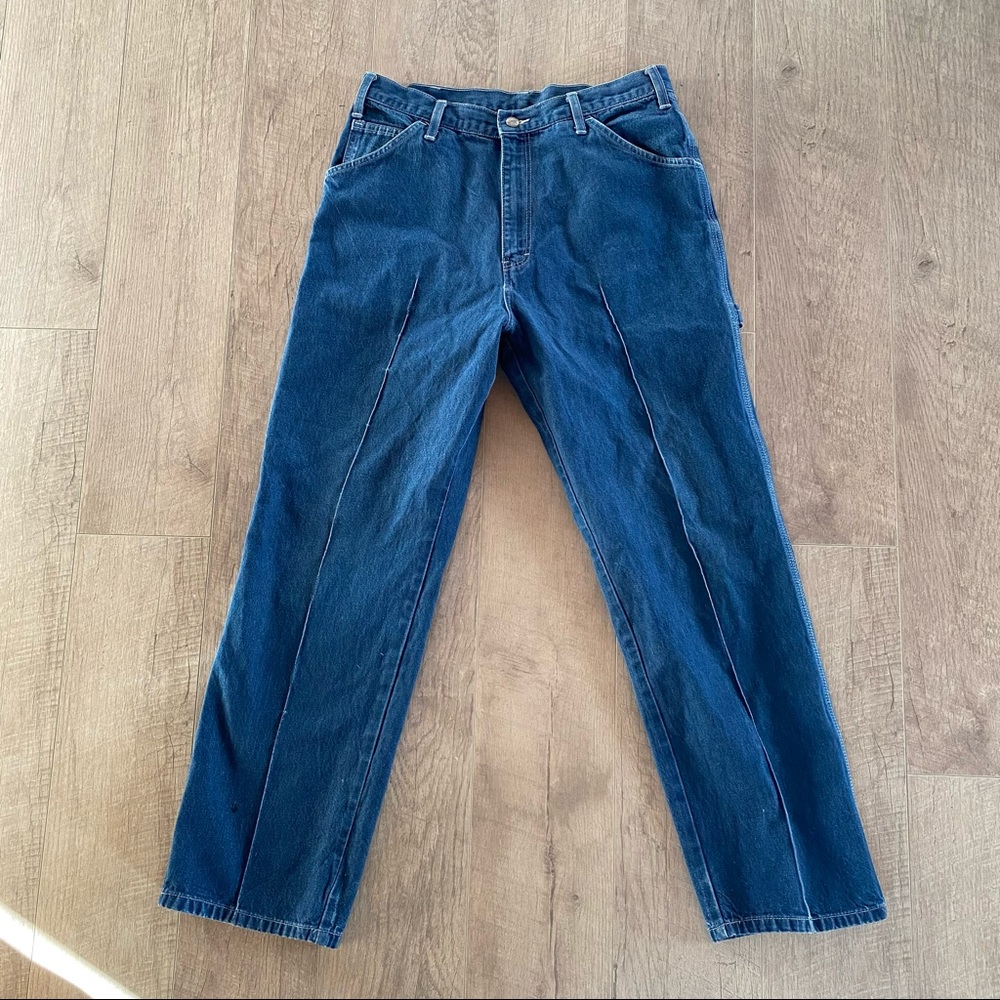 Vintage Dickies Carpenter Jeans with Center Crease